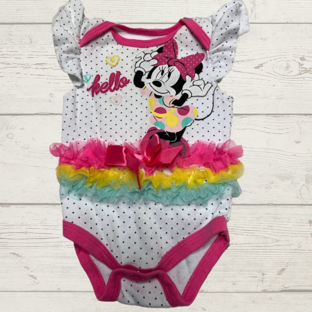 Disney Baby Tutu Minnie Mouse Onesie